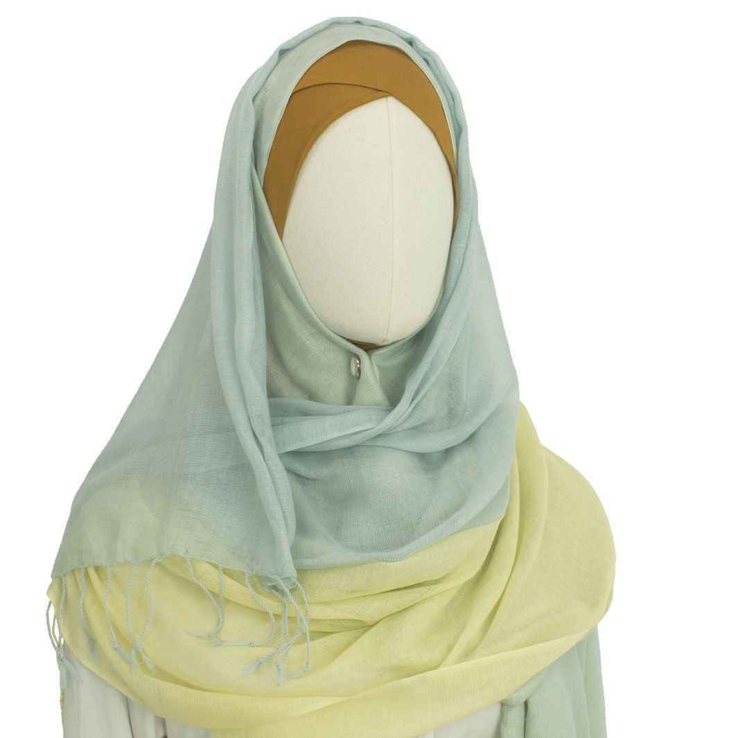 Viskose Hijab Style "Sovran" Silber Tee