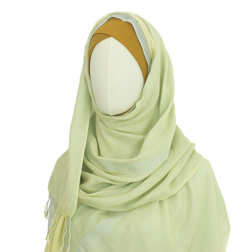Viskose Hijab Style "Sovran" Silber Tee