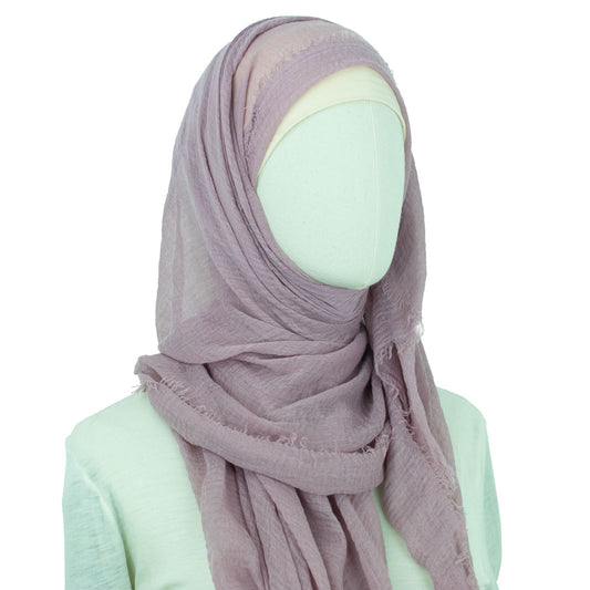 Baumwolle Hijab mit Viscose "Alya"