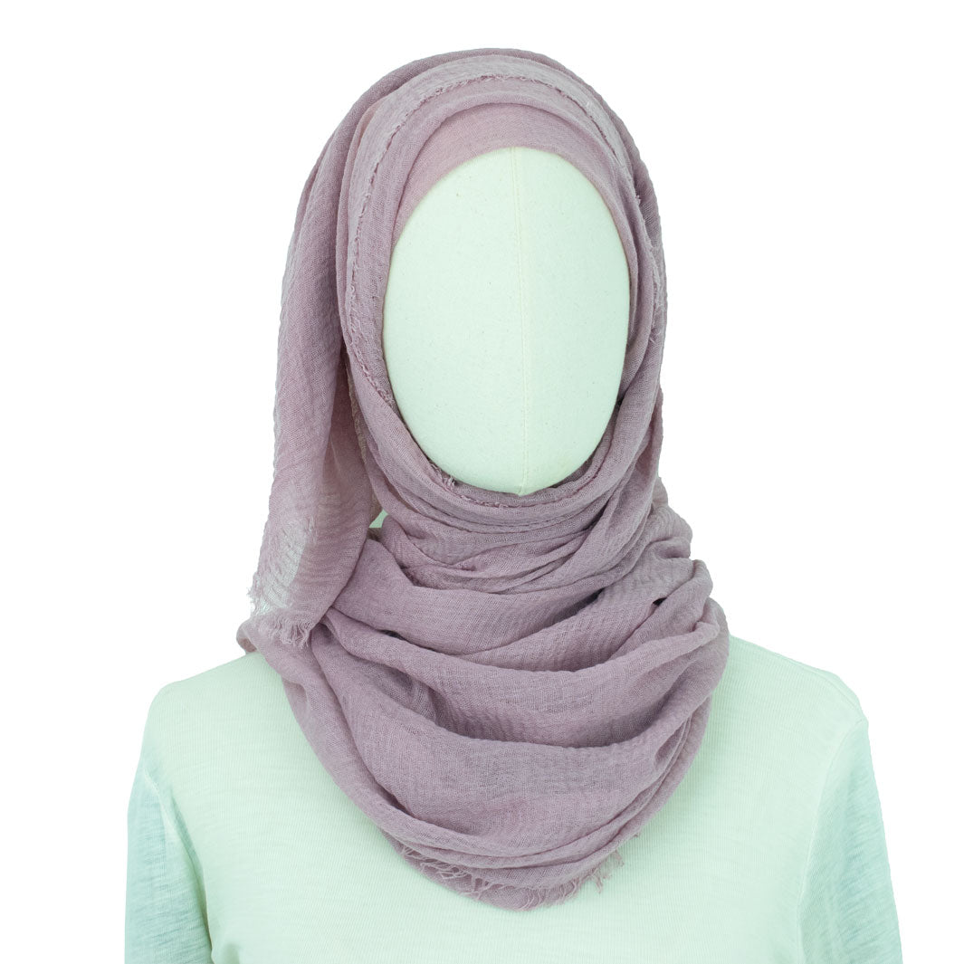 Baumwolle Hijab mit Viscose "Alya"