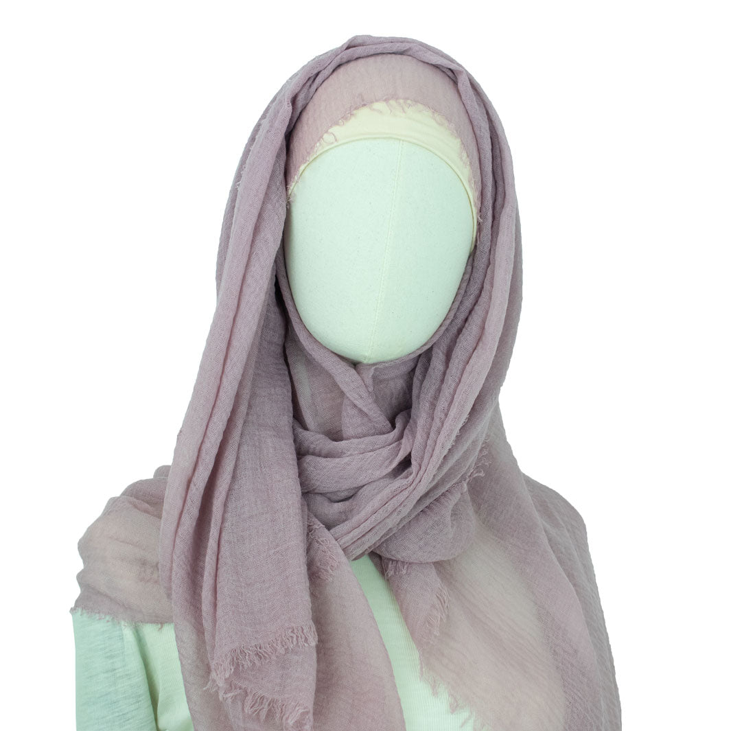 Crinkle Hijab  "Alya"-Alt Rosa
