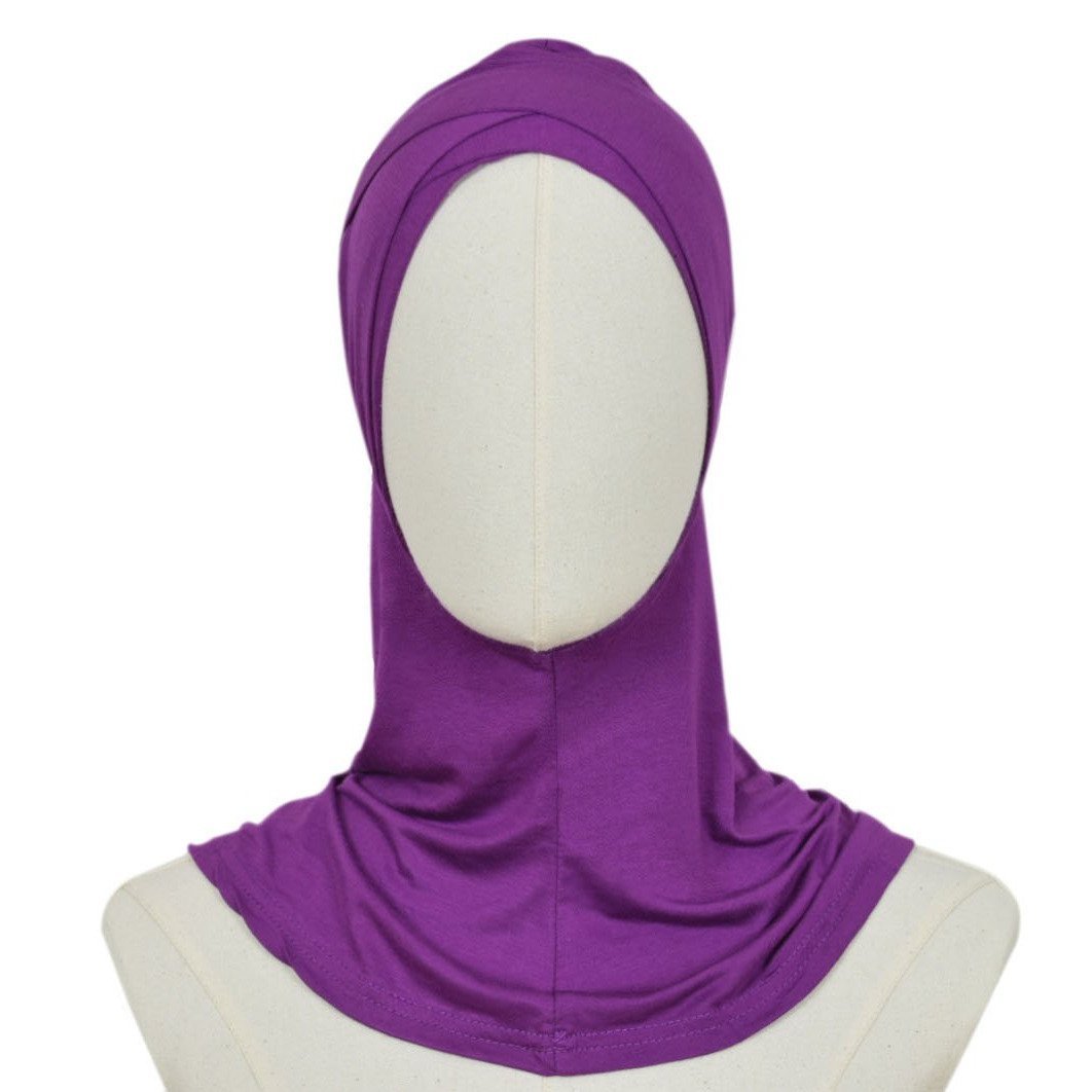 Hijab Untertuch Style in Lila