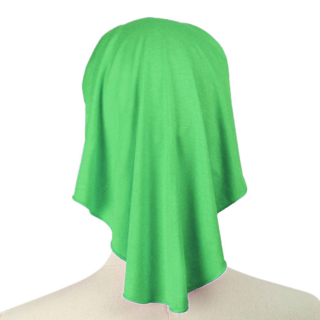 Baumwolle Hijab Untertuch "Flexible" in Hell Grün