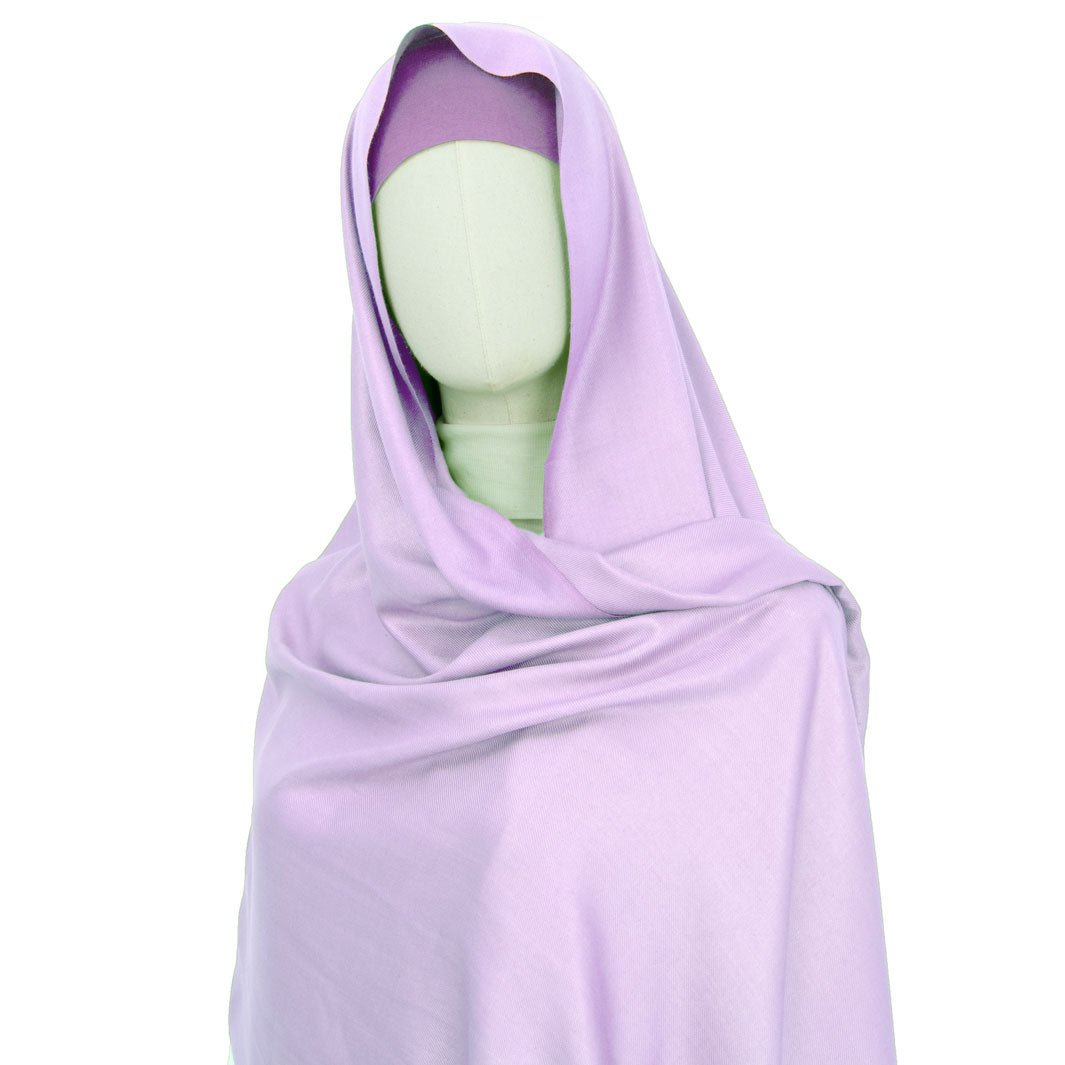 Kopftuch Kaufen: Hijab "Hula" in Samt Lila