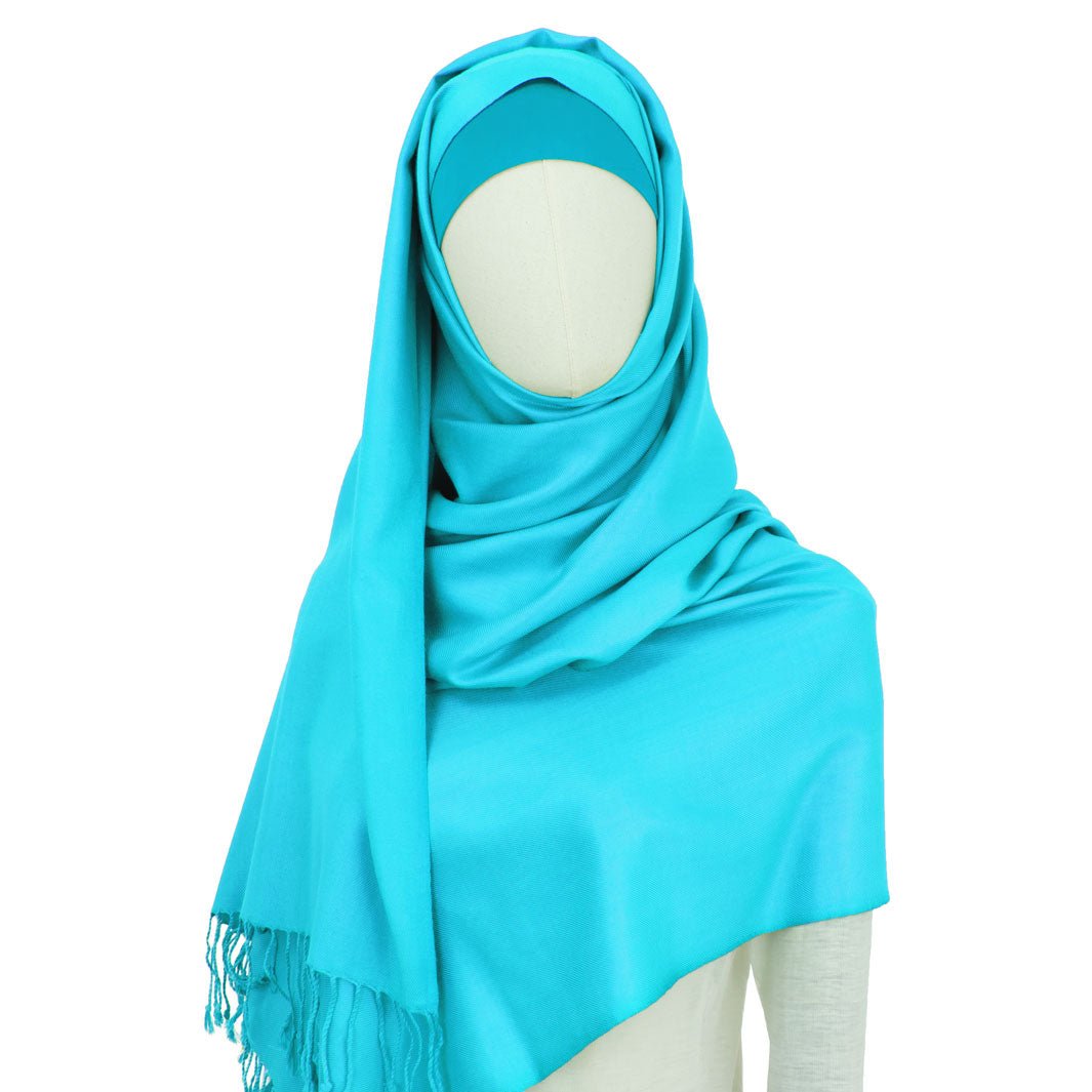 Kopftuch Style: Hijab "Hula" Türkis