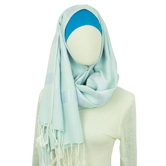 Viscose Hijab Mode  "Hala" Minzgrün
